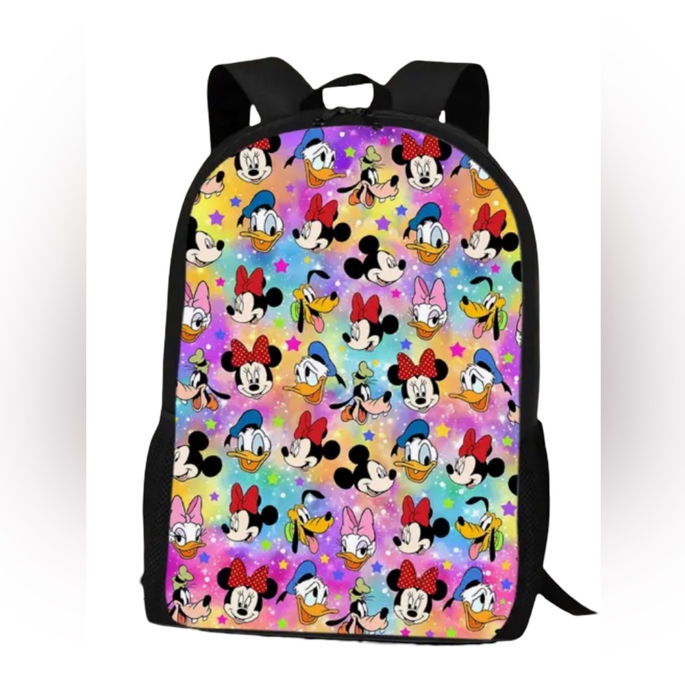 NWT Disney Classic Characters Backpack – Mickey and Friends | Multicolor!